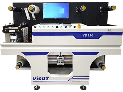 Multiple Blades Digital Label Cutter VR350 Ultra