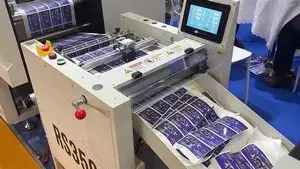 RS350F Automatic Sheet Cutter with VR320F Label Die Cutter