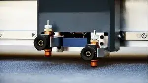 Dual Cutting Heads.