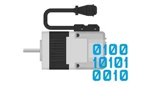 Servo Motor with Closed-Loop Control