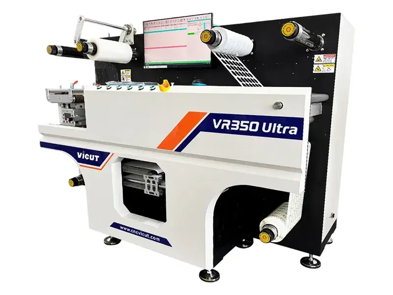 Multiple Blades Digital Label Cutter VR350 Ultra