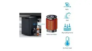 Advanced Tool Carriage with Voice Coil Motor
